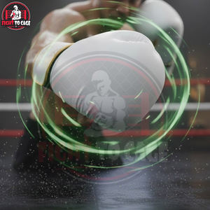 Guantes de Competición de PU para Adultos, Color Blanco con Costuras Doradas, Nuevo Modelo, Precio de Fábrica, para Mayor Protección y Comodidad - Product Image 4