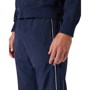 Men Full <b>Zip</b> Stand Collar Plus Size Winter Tracksuit <b>Trousers</b> Contrast Panel Casual Streetwear Custom Two Piece Outfit Set - Product Image 6