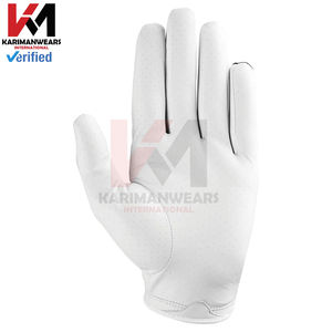 Gants de golf en cuir Cabretta de qualité supérieure avec design respirant, grip antidérapant et sangle de poignet réglable pour hommes et femmes - Product Image 3