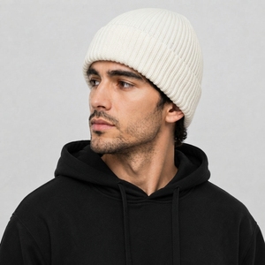 Gorro unisex de punto cálido para invierno, suave y elástico, informal, para clima frío al aire libre - Product Image 1