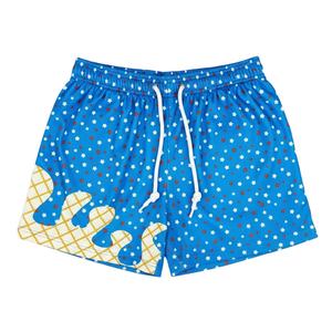 Nouveaux shorts d'entraînement basiques pour hommes, tendance été, entrejambe 5 pouces, imprimé par sublimation, shorts de basketball en mesh personnalisés - Product Image 6