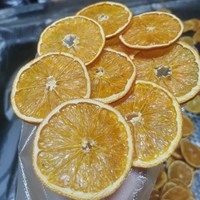 Gedroogde sinaasappelschijfjes, fruitthee ingrediënt, Citrus Sinensis, gedroogde sinaasappelwiel, bulk, gele schil, gesneden sinaasappel