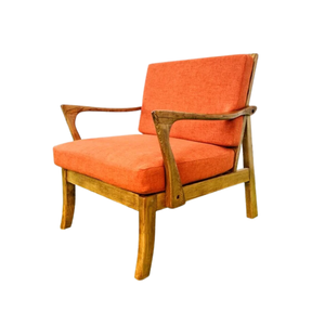 Muebles de sala de estar Orange Colchón individual sofá Silla de alta calidad listo para exportar de la marca de muebles Van Hue - Product Image 1