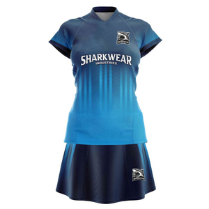 Unique Design Outdoor Sports Clothing Batwing Sleeve Jersey & Pleated <b>Skirts</b> Sets Comfortable Fit 2 Piece Field Hockey Uniforms - Product Image 3