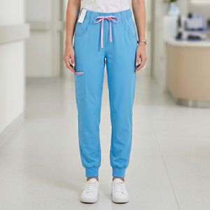 Hospital Jogger Pants ScrubsWomen | Custom Nursing Beauty Hospital Jogger Pants | Doctor <b>Nurse</b> Medical <b>Trouser</b> Tight Pants - Product Image 1