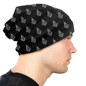 Gorros de invierno de doble capa, gruesos, lisos, personalizables con logotipo, gorros cálidos con diseño a cuadros para hombres y mujeres. - Product Image 6