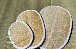 Éponge de loofah naturelle séchée Blue Lotus, forme ovale, pour le bain, exfoliant corporel pour bébés, enfants et adultes - Product Image 4