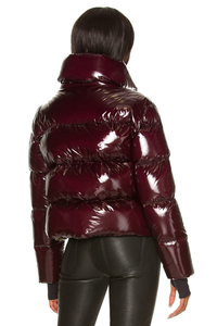 Customized Women's Winter Thick <b>Cropped</b> Microfiber Waterproof Quilted <b>Puffer</b> <b>Jacket</b> Windproof Breathable Patchwork Detachable - Product Image 2