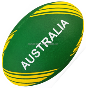 Ballon de rugby d'entraînement taille 5 avec logo personnalisé - Product Image 5