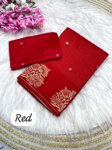 Sari en soie Dola de créateur indien, exclusif, fantaisie, dernière collection, qualité supérieure, tenue de fête ethnique, best-seller, exclusif - Product Image 5