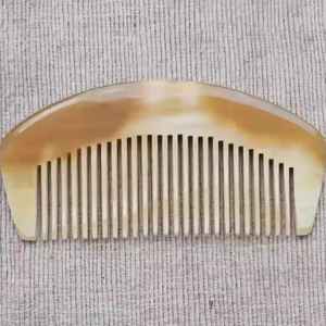 Peigne en corne naturelle polie de qualité supérieure Lodi Impex, design vintage, fait main, imperméable, écologique, durable, professionnel pour salon de coiffure - Product Image 3