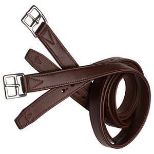 Estribos de Cuero Marrón para Caballos, Equipo Ecuestre - Product Image 4
