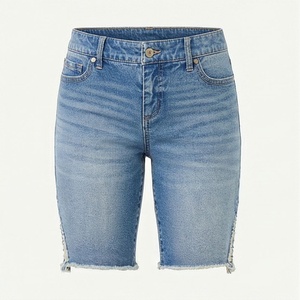 Short en jean sexy pour femme, design estival, couleur personnalisée, qualité supérieure, streetwear tendance, vêtements décontractés. - Product Image 1