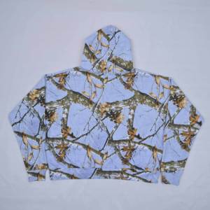 Conjunto de Sudadera con Capucha y Pantalones de Camuflaje RealTree Personalizados para Hombre al por Mayor, Chándal Oversize con Hombros Caídos, Ropa Casual Transpirable de Invierno - Product Image 3