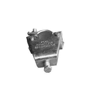 Accouplement de poutre de type britannique en acier Q235, modèle Vaishnav GC-002, électro-plaqué zinc, forgé pour les pièces d'échafaudage de nouvelle construction - Product Image 3