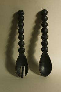 Resin <b>Salad</b> Spoons Set Pastel Colors Eco-Friendly Dishwasher Safe Manual <b>Salad</b> <b>Tools</b> - Product Image 6