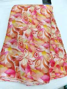 Pure Chinon Chiffon Fabric 75 GSM 44 Inch Width Position Work Material for Luxury Designer Boutique Suits and Ethnic Wear - Product Image 2