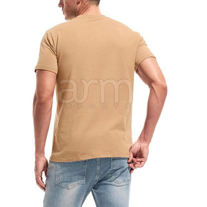 New Design <b>Men</b> Plain T-Shirts Casual Wear <b>Men</b> Plain T-Shirts Summer Wear <b>Men</b> Plain T-Shirts In Wholesale - Product Image 3