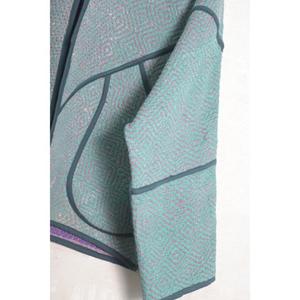 Veste Kantha vintage faite à la main, manteau en patchwork de coton indien, vêtements d'extérieur bohèmes pour femmes - Product Image 3