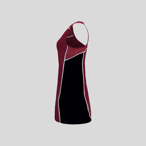 Robe de netball personnalisée par sublimation, uniforme de pickleball et de tennis, maillot de sport pour femme, robe d'équipe de netball, uniforme OEM - Product Image 4