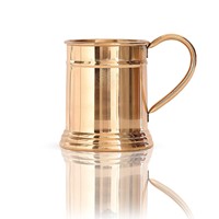 Mug en cuivre pur de qualité supérieure, design ayurvédique traditionnel, sans BPA, anti-fuite, portable, compatible lave-vaisselle, grande capacité, pour les voyages