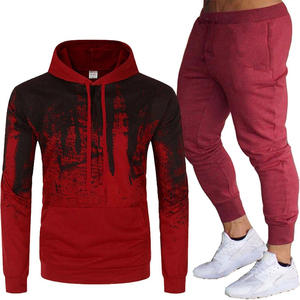 Conjunto Deportivo Unisex de Invierno con Capucha, Talla XL, Calidad Premium, Transpirable, de Forro Polar, Ropa Casual, con Logotipo Personalizable, Estilo Masculino - Product Image 2