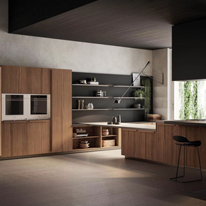 Gabinetes de Cocina Personalizados al por Mayor de JY Project, Modernos, Modulares, de Lujo, en MDF Pintado, Solución Completa Lista para Ensamblar, Isla de Cocina - Product Image 2