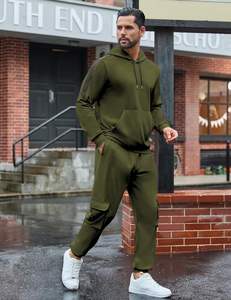 Sweat-shirt à capuche pour homme, conçu pour la gym, le fitness, le jogging et les tenues décontractées, en tissu extensible doux, vêtements de sport pour homme. - Product Image 2