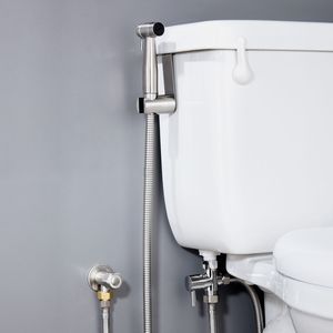 Valvola WC in ottone con attacco femmina G7/8 e adattatore a T con attacco maschio G15/16 e G1/2 per bidet - Product Image 2