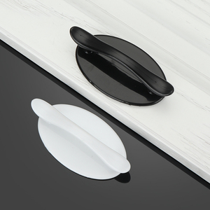 Strong Adhesive Nail-Free <b>Glass</b> Cabinet <b>Door</b> Handles Sliding Window & Refrigerator <b>Knobs</b> Furniture Handles & <b>Knobs</b> - Product Image 1
