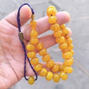 Cuentas de Oración Tasbih Redondas de Resina Ecológica de Lujo Hechas a Mano - Product Image 4