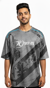 T-shirt surdimensionné à sublimation pour hommes, tendance, décontracté, streetwear, coupe ample, tenue confortable - Product Image 3