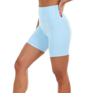 Shorts Deportivos de Cintura Alta para Mujer, Shorts de Yoga con Tecnología de Levantamiento de Glúteos, Decorados con Patrones - Product Image 5