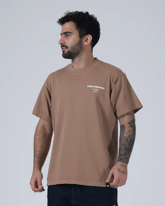 เสื้อยืดคอกลมผ้าฝ้าย 100% พิมพ์ลายโลโก้แบบ DTG ปี 2026 ระบายอากาศได้ดี น้ำหนัก 280gsm ทรงหลวมไหล่ตก ผ้าแคนวาส ไซส์ใหญ่สำหรับผู้ชาย - Product Image 2