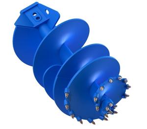 Barrena de Suelo de Doble Corte de Alta Resistencia Ashok Industries para Perforación de Cimentaciones de Pilotes para Excavadoras de 50 Toneladas, 450 Nm de Torque, Fabricada en India - Product Image 3