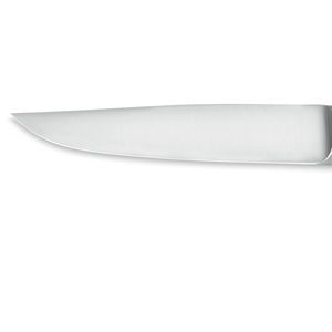 Cuchillos para carne de alto rendimiento con hoja de acero inoxidable sin dientes y mango negro duradero para servicio de mesa en restaurantes de carne. - Product Image 2