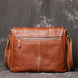 Haute qualité hommes en cuir véritable porte-documents bureau affaires ordinateur portable étui de voyage Portable PC antichoc caractéristique pour le travail voyage - Product Image 2
