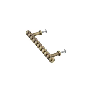 Antique Brass Cabinet Handle Rope Knob Drawer Pull Furniture <b>Hardware</b> for <b>Wardrobe</b> Closet - Product Image 1