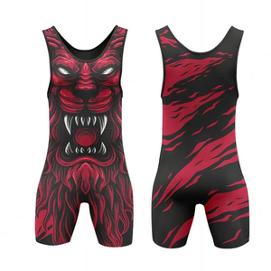 Export Supplier <b>Singlets</b> Uniform Custom Sublimation Team Graphics OEM Contract Manufacturing for Wrestling Clubs and Importers - Product Image 4