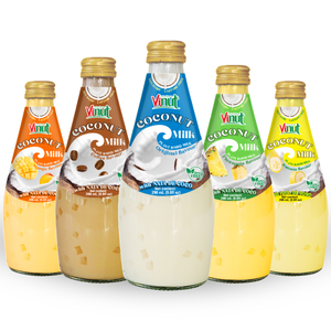Giá bán buôn tốt nhất sữa dừa uống sô cô la 280ml-vinut nhà máy, nhãn hiệu riêng, mẫu miễn phí, <span class=keywords><strong>ISO</strong></span> BRC Kosher Halal fssc C C - Product Image 5
