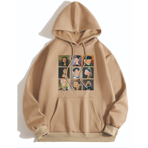 Sudadera con Capucha de Invierno para Hombre, Diseño de Camuflaje Personalizado ODM, 100% Algodón, Impermeable, Estilo Urbano, Lavado Ácido - Product Image 1