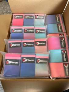 Banda de Resistencia para Entrenamiento con Logotipo Personalizado, Banda Elástica de Goma para Gimnasio, Yoga, Ejercicio, Juego de Bandas de Resistencia de Látex para Fitness - Product Image 6