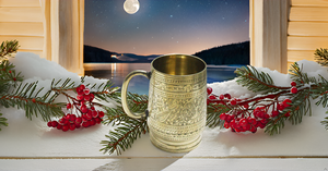 Hot Selling Metal 18-oz Ice Cold Brass Beer Stein Moscow Mules <b>Mugs</b> Golden Finished New Creative Cup - Product Image 4
