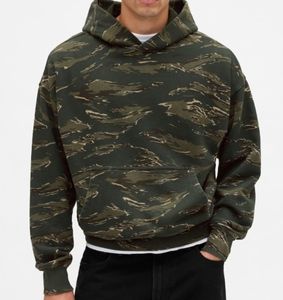 Sudaderas Profesionales de Fábrica para Hombre, Diseño de Doble Capucha, Tejido Grueso, Corte Holgado, Ropa Urbana, Duraderas y Cómodas, Tops Masculinos - Product Image 5