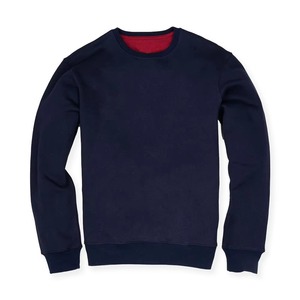 <b>Men's</b> <b>Navy</b> Blue Solid Tracksuit Full Sleeve Crew Neck Sweatshirt Elastic Waist <b>Jogger</b> Pants Casual Sportswear Autumn Wear - Product Image 6