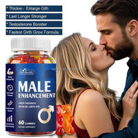 Gummies à la maca pour l'énergie et la concentration, conçues spécifiquement pour les hommes ; Gummies stimulants l'énergie, parfaits pour un mode de vie actif.