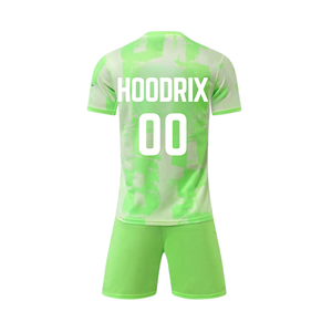 Uniformes de Fútbol al por Mayor, Personalizados con el Logotipo del Club y el Número, Conjunto de Uniforme de Fútbol con Corte Holgado, Antibacteriano, para el Día del Partido - Product Image 1