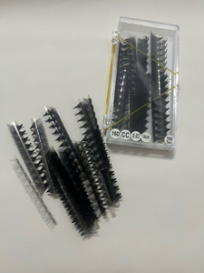 Extensions de cils volume préfabriquées à base pointue, longueurs mixtes, effet naturel, faites à la main, pour un volume doux, vente en gros - Product Image 2