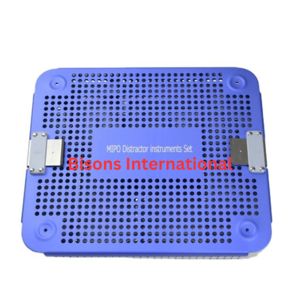 Kit de réduction de fracture distale du fémur de classe I certifié CE de haute qualité BISONS pour l'ostéosynthèse par plaque à intervention minimale - Product Image 5