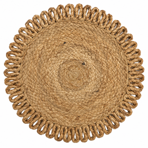Washable Rectangle Organic Jute Braided Thin Area <b>Rug</b> Modern Style Solid Color Non-Slip Flat Pile <b>Bedroom</b> - Product Image 4